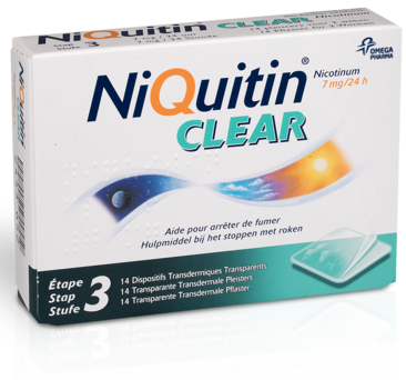 NiQuitin® Clear Patch/ 7 mg