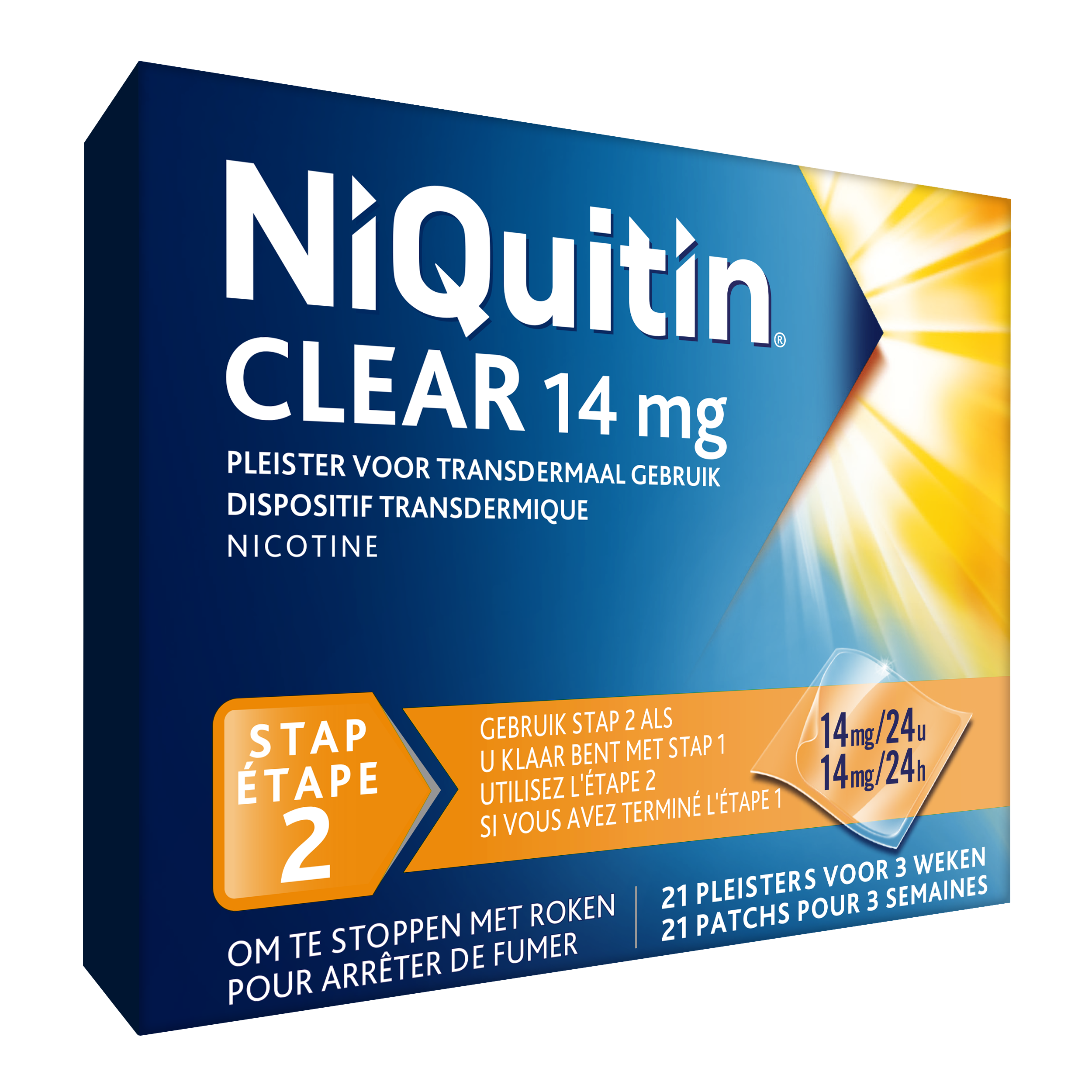 NiQuitin® Clear Patch/ 14mg